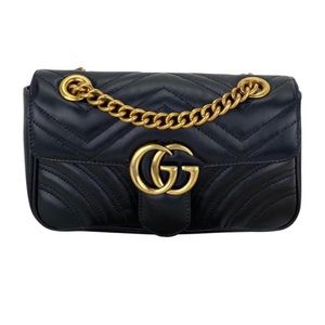 Gucci marmont gg mini bag matelassé crossbody bag